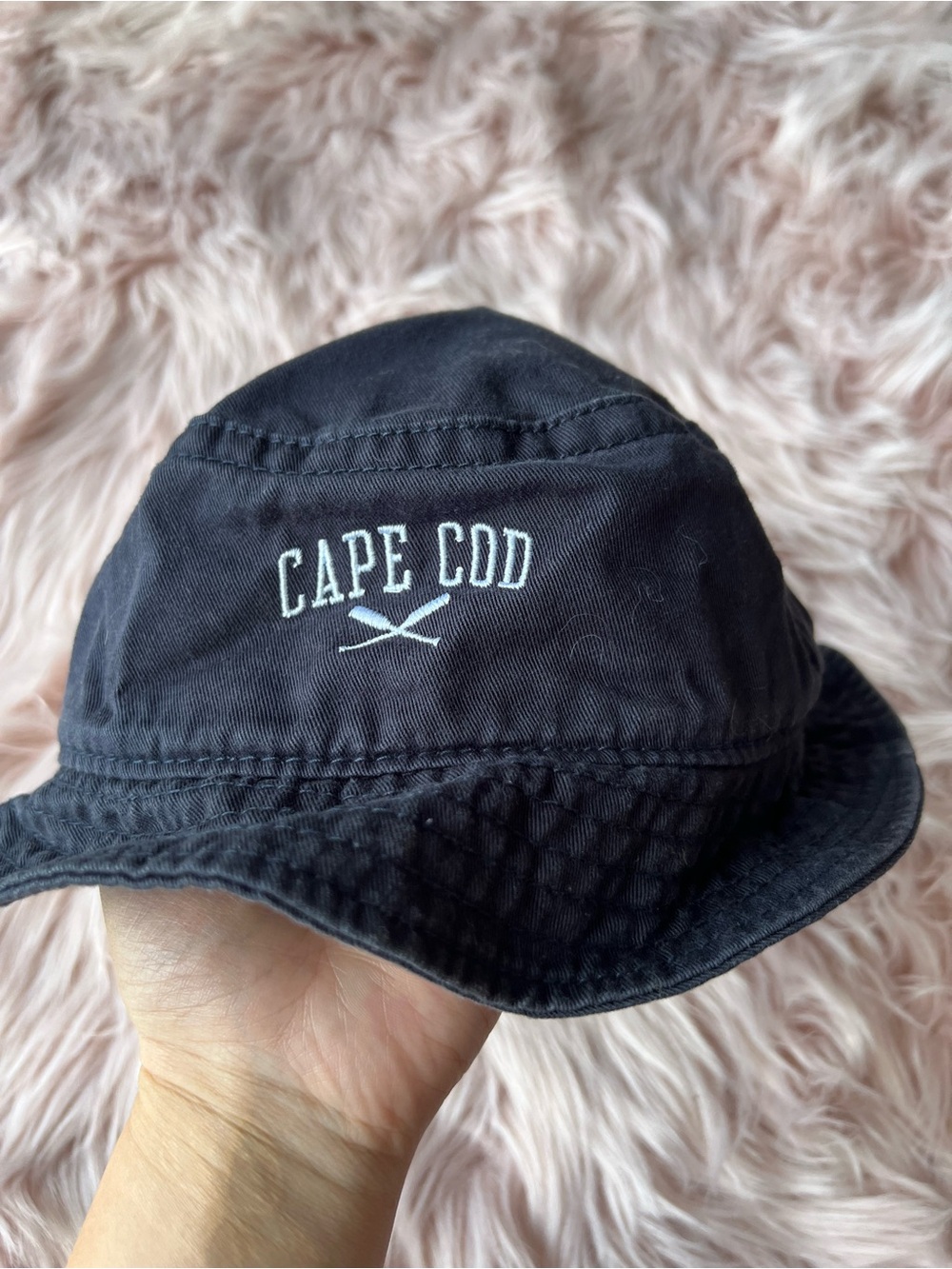 Legacy Black 'CAPE COD' Embroidered Bucket Hat